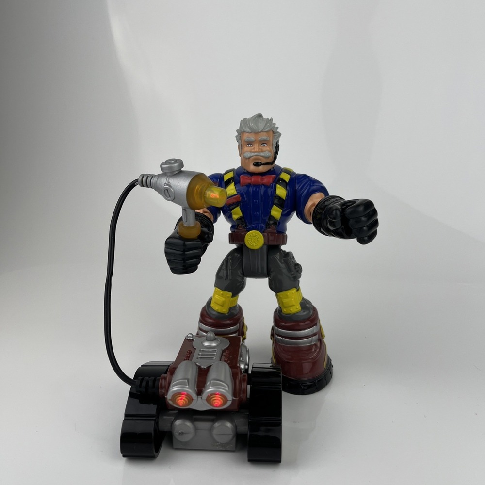 Fisher Price Rescue Heroes Night Patrol Pat Pending Scientist Figure Toy